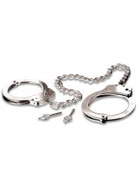 Металлические наручники Metal Leg Cuffs - Pipedream - купить с доставкой в Королеве