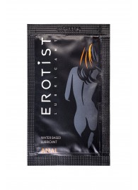 Пробник лубриканта на водной основе Erotist Anal - 4 мл. - Erotist Lubricants - купить с доставкой в Королеве