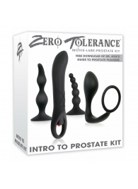 Набор стимуляторов простаты Intro To Prostate Kit - Zero Tolerance - в Королеве купить с доставкой