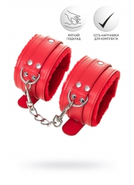Красные оковы Anonymo из искусственной кожи - ToyFa - купить с доставкой в Королеве