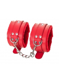 Красные оковы Anonymo из искусственной кожи - ToyFa - купить с доставкой в Королеве
