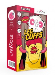 Металлические оковы с розовым мехом - Le Frivole - купить с доставкой в Королеве