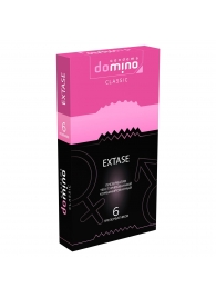 Презервативы с точками и рёбрышками DOMINO Classic Extase - 6 шт. - Domino - купить с доставкой в Королеве