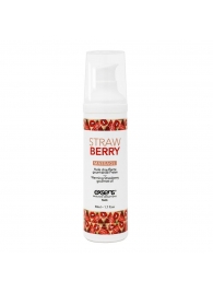 Разогревающее массажное масло  с ароматом клубники Gourmet Strawberry - 50 мл. - Exsens - купить с доставкой в Королеве