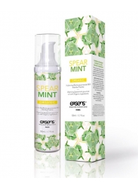 Разогревающее массажное масло Gourmet Spearmint Organic с органическими ингредиентами - 50 мл. - Exsens - купить с доставкой в Королеве