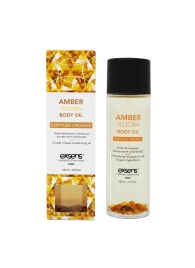 Органическое массажное масло AMBER JOJOBA - 100 мл. - Exsens - купить с доставкой в Королеве