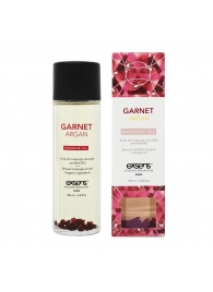 Органическое массажное масло GARNET ARGAN - 100 мл. - Exsens - купить с доставкой в Королеве