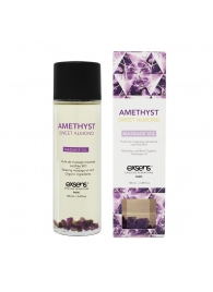 Органическое массажное масло AMETHYST SWEET ALMOND - 100 мл. - Exsens - купить с доставкой в Королеве