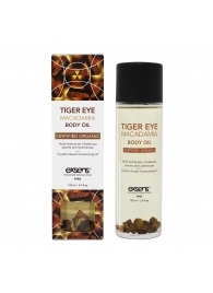 Органическое массажное масло TIGER EYE MACADAMIA - 100 мл. - Exsens - купить с доставкой в Королеве