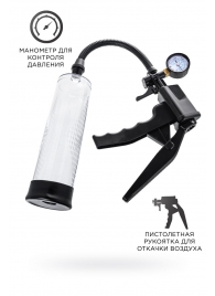 Прозрачная механическая помпа для пениса Viggo - Sexus - в Королеве купить с доставкой