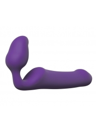 Фиолетовый безремневой страпон Queens L - Adrien Lastic - купить с доставкой в Королеве