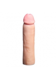 Телесная фаллическая насадка на пенис Magnum Xtender - 23 см. - Blush Novelties - в Королеве купить с доставкой