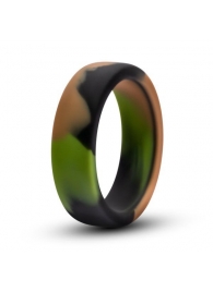 Эрекционное кольцо камуфляжной расцветки Silicone Camo Cock Ring - Blush Novelties - в Королеве купить с доставкой
