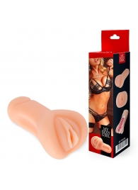 Телесный реалистичный мастурбатор в виде вагины - Bior toys - в Королеве купить с доставкой