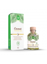 Массажный гель с ароматом кокоса Coconut - 30 мл. - INTT - купить с доставкой в Королеве