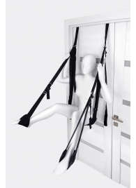 Черные секс-качели на дверь Anonymo №0505 - ToyFa - купить с доставкой в Королеве