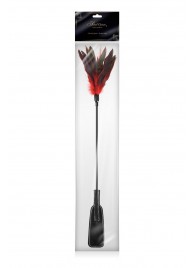Стек-щекоталка Sweet Caress Feather Whip - 58 см. - Sweet Caress - купить с доставкой в Королеве