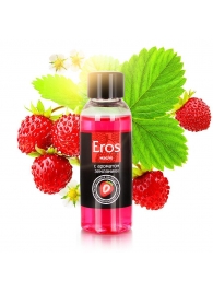 Массажное масло Eros fantasy с ароматом земляники - 50 мл. - Биоритм - купить с доставкой в Королеве