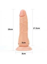 Женский страпон Easy Strapon Set 7.5 - 19 см. - Lovetoy - купить с доставкой в Королеве