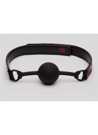 Кляп-шар на двусторонних ремешках Reversible Silicone Ball Gag - Fifty Shades of Grey - купить с доставкой в Королеве