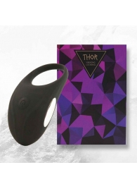 Черное эрекционное виброкольцо Thor Cockring - FeelzToys - в Королеве купить с доставкой