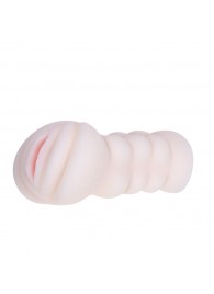 Рифленый мастурбатор-вагина из реалистичного материала - Baile - в Королеве купить с доставкой