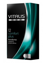 Контурные презервативы VITALIS PREMIUM comfort plus - 12 шт. - Vitalis - купить с доставкой в Королеве