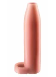 Телесная насадка Real Feel Enhancer XL - 17 см. - Pipedream - в Королеве купить с доставкой