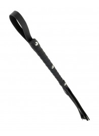 Чёрная плетка Deluxe Cat O  Nine - 62 см. - Pipedream - купить с доставкой в Королеве