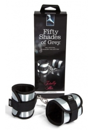 Серо-черные наручники Totally His - Fifty Shades of Grey - купить с доставкой в Королеве
