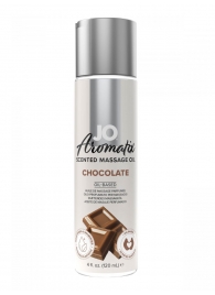 Массажное масло JO Aromatix Massage Oil Chocolate с ароматом шоколада - 120 мл. - System JO - купить с доставкой в Королеве