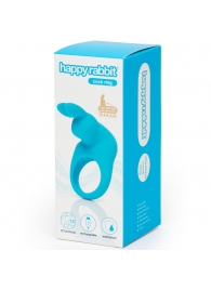 Голубое эрекционное виброкольцо Happy Rabbit Rechargeable Rabbit Cock Ring - Happy Rabbit - в Королеве купить с доставкой