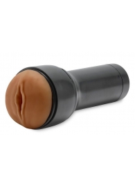 Коричневый мастурбатор-вагина Feel Stroker - Kiiroo - в Королеве купить с доставкой