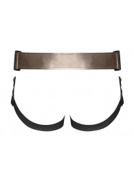 Бронзовый пояс для насадок Curious Harness - Strap-on-me - купить с доставкой в Королеве