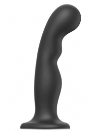Черная насадка Strap-On-Me Dildo Plug P G size XXL - Strap-on-me - купить с доставкой в Королеве