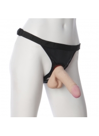 Трусики с насадкой Vac-U-Lock Set 7  ULTRASKYN Ultra Harness - 17,3 см. - Doc Johnson - купить с доставкой в Королеве