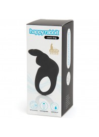 Черное эрекционное виброкольцо Happy Rabbit Rechargeable Rabbit Cock Ring - Happy Rabbit - в Королеве купить с доставкой