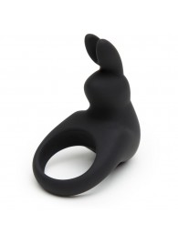 Черное эрекционное виброкольцо Happy Rabbit Rechargeable Rabbit Cock Ring - Happy Rabbit - в Королеве купить с доставкой