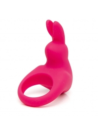 Розовое эрекционное виброкольцо Happy Rabbit Rechargeable Rabbit Cock Ring - Happy Rabbit - в Королеве купить с доставкой