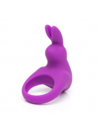 Фиолетовое эрекционное виброкольцо Happy Rabbit Rechargeable Rabbit Cock Ring - Happy Rabbit - в Королеве купить с доставкой