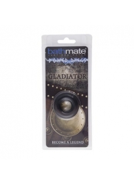 Чёрное эрекционное кольцо Gladiator - Bathmate - в Королеве купить с доставкой
