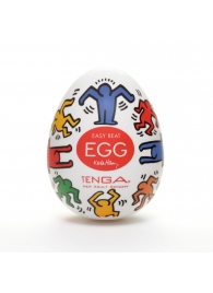 Мастурбатор-яйцо Keith Haring EGG DANCE - Tenga - в Королеве купить с доставкой