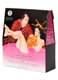 Соль для ванны Lovebath Dragon Fruit, превращающая воду в гель - 650 гр. - Shunga - купить с доставкой в Королеве
