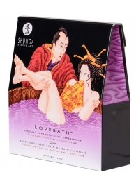 Соль для ванны Lovebath Sensual lotus, превращающая воду в гель - 650 гр. - Shunga - купить с доставкой в Королеве