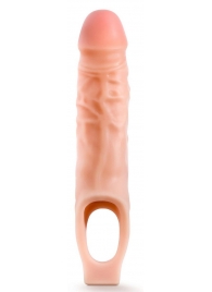 Телесная насадка на пенис 9 Inch Cock Sheath Extender - 22,2 см. - Blush Novelties - в Королеве купить с доставкой
