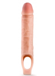 Телесная насадка на пенис 10 Inch Cock Sheath Extender - 25 см. - Blush Novelties - в Королеве купить с доставкой