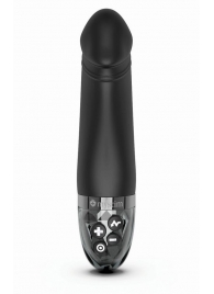 Черный вибратор с электростимуляцией Real Deal Neal - 16,5 см. - MyStim - купить с доставкой в Королеве