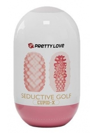 Розовый мастурбатор-яйцо Seductive Golf - Baile - в Королеве купить с доставкой