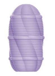 Сиреневый мастурбатор-яйцо Smooth Stripes - Baile - в Королеве купить с доставкой