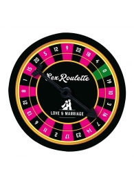 Настольная игра-рулетка Sex Roulette Love   Marriage - Tease&Please - купить с доставкой в Королеве